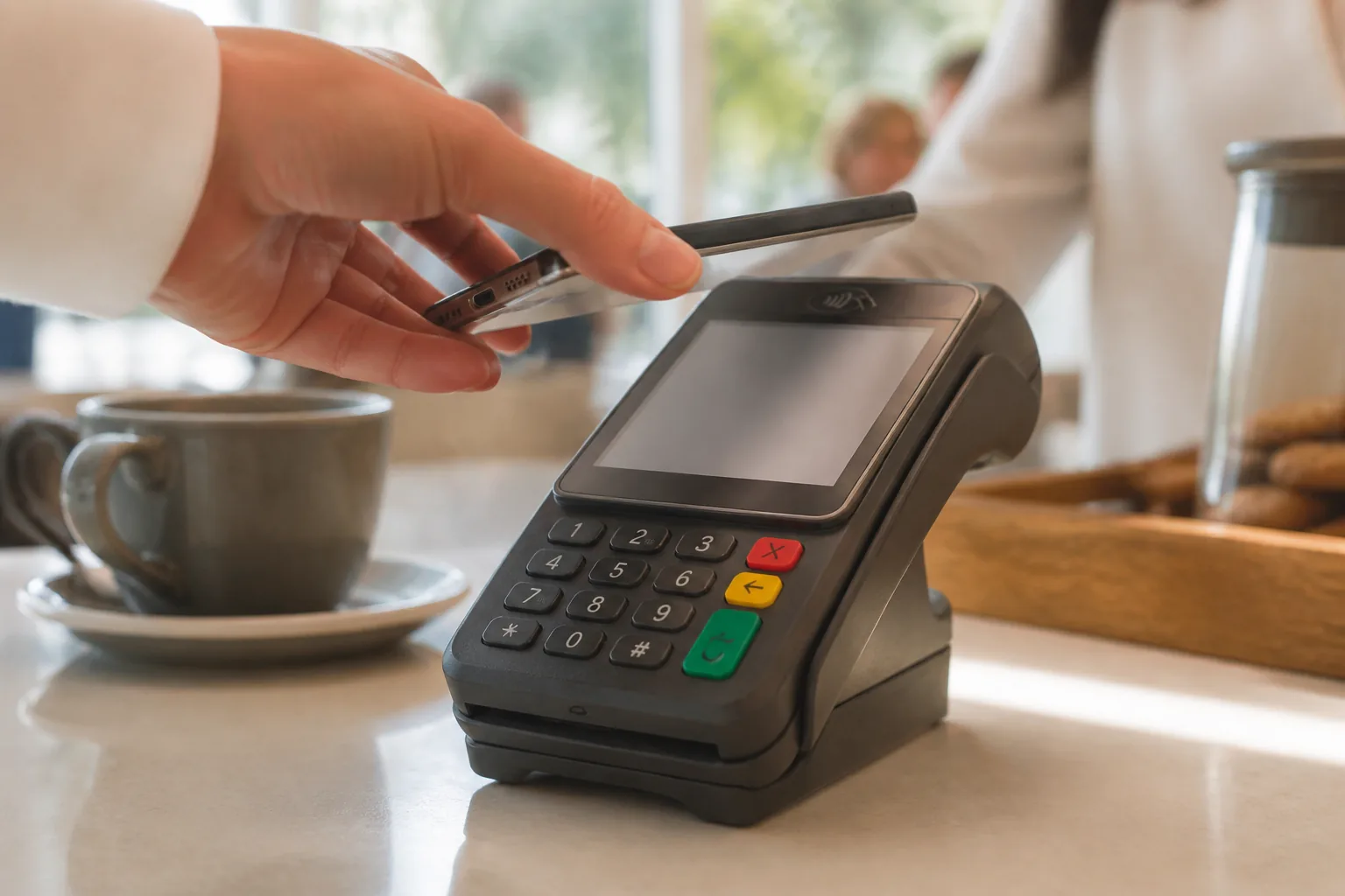 Tap to pay works over NFC and the EMV contactless standard. How a single tap moves an encrypted token, and where proximi